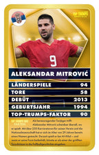 World Football Stars 6 Card Game Top Trumps *German Version*
