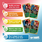 World Football Stars Card Game 200 Pack 6 *German Version*
