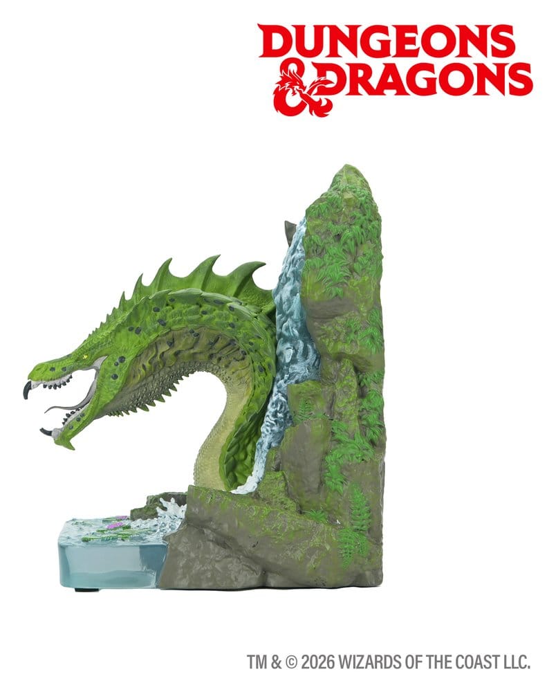 D&D Bookend Green Dragon 18 cm