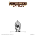 Pathfinder Battles Deep Cuts Unpainted Miniature Hyaenodon 13 cm