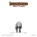 Pathfinder Battles Deep Cuts Unpainted Miniature Hyaenodon 13 cm