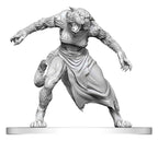 Pathfinder Battles Deep Cuts Unpainted Miniature Weretiger 13 cm