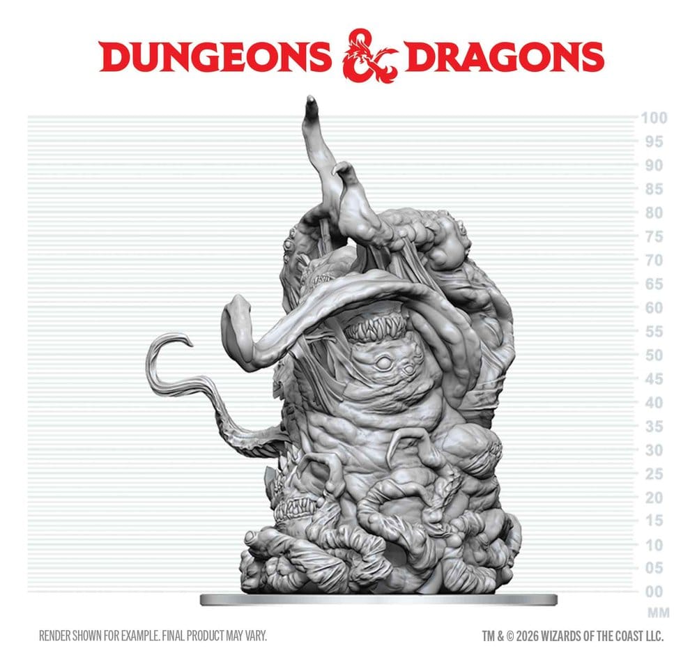 Dungeons & Dragons Nolzur's Marvelous Miniatures Unpainted Miniature Shoggoth 20 cm