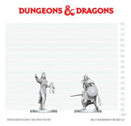 D&D Nolzur's Marvelous Miniatures Mini Figures Drow Elite Warrior & Drow Priestess of Lolth 13 cm