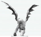 Dungeons & Dragons Nolzur's Marvelous Miniatures Unpainted Miniature Adult Spirit Dragon 24 cm