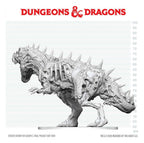 Dungeons & Dragons Nolzur's Marvelous Miniatures Unpainted Miniature Tyrannosaurus Zombie 20 cm
