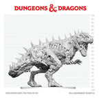 Dungeons & Dragons Nolzur's Marvelous Miniatures Unpainted Miniature Tyrannosaurus Zombie 20 cm