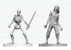 Dungeons & Dragons Nolzur's Marvelous Miniatures Unpainted Miniature Zombie & Skeleton 14 cm