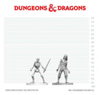 Dungeons & Dragons Nolzur's Marvelous Miniatures Unpainted Miniature Zombie & Skeleton 14 cm