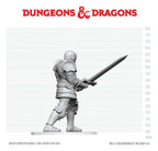 Dungeons & Dragons Nolzur's Marvelous Miniatures Unpainted Miniature Red Knight Guardian Golem 14 cm