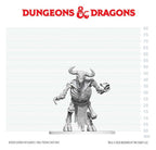 Dungeons & Dragons Nolzur's Marvelous Miniatures Unpainted Miniature Minotaur Skeleton 17 cm