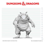 Dungeons & Dragons Nolzur's Marvelous Miniatures Unpainted Miniature Hezrou 17 cm