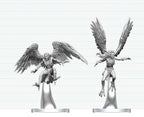 Dungeons & Dragons Nolzur's Marvelous Miniatures Unpainted Miniature Harpies 17 cm