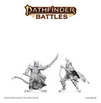Pathfinder Battles Deep Cuts Unpainted Miniature Scourge & Chain Hellknights 14 cm