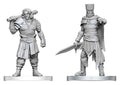 Pathfinder Battles Deep Cuts Unpainted Miniature Ruffian & Gang Leader 14 cm