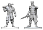 Pathfinder Battles Deep Cuts Unpainted Miniature Ruffian & Gang Leader 14 cm