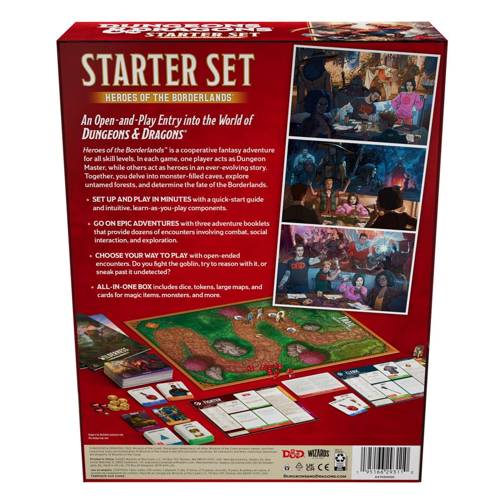 Dungeons & Dragons RPG Starter Set: Heroes of the Borderlands english