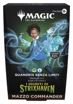 Magic the Gathering I Segreti di Strixhaven Commander Decks Case (5) italian