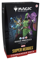 Magic the Gathering Marvel Super Heroes Commander Decks Case (4) english