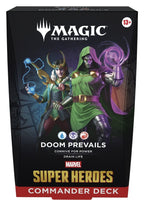 Magic the Gathering Marvel Super Heroes Commander Decks Case (4) english