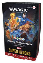 Magic the Gathering Marvel Super Heroes Commander Decks Case (4) french