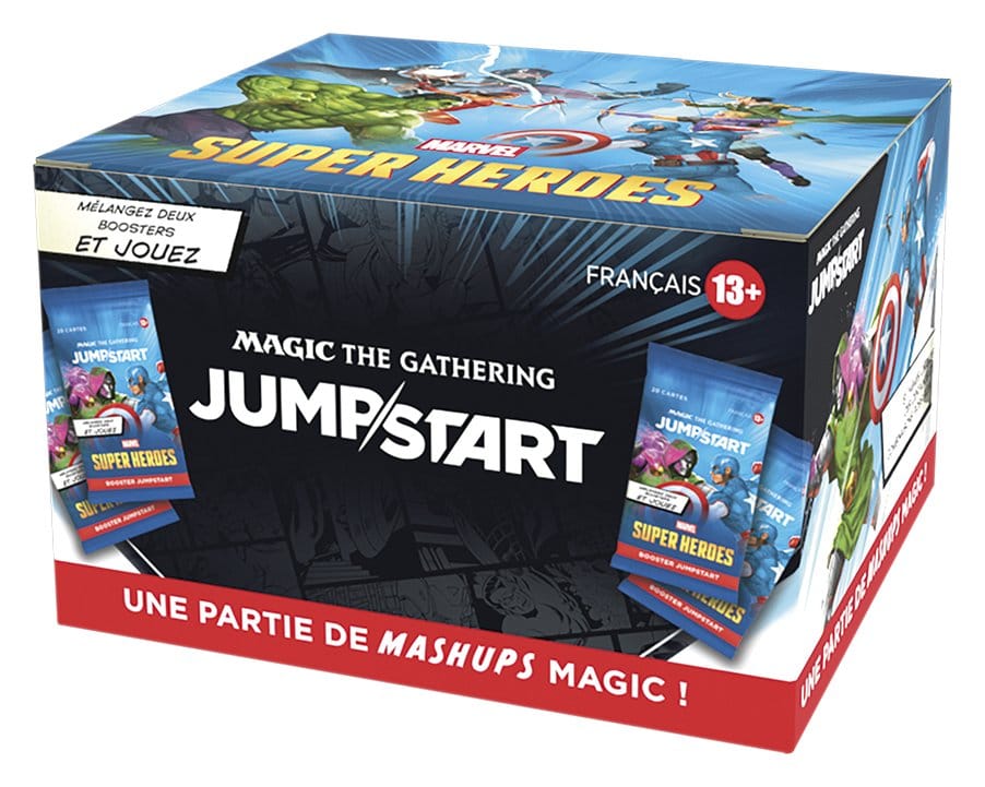 Magic the Gathering Marvel Super Heroes Jumpstart Booster Display (24) french