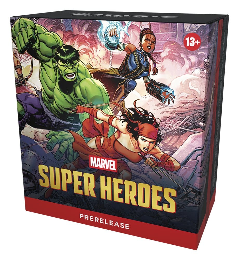 Magic the Gathering Marvel Super Heroes Prerelease Packs Case (15) english