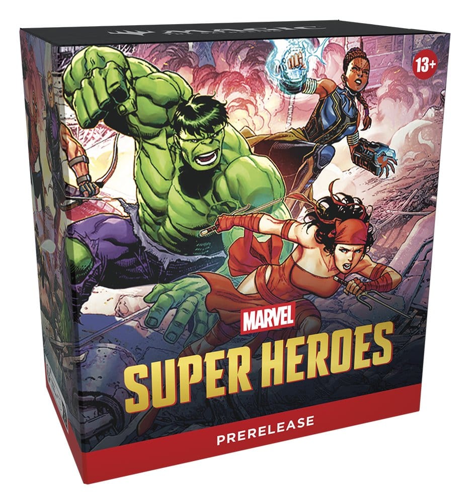 Magic the Gathering Marvel Super Heroes Prerelease Packs Case (15) english