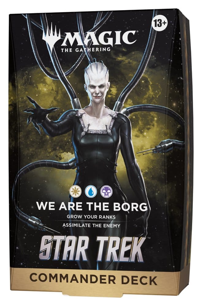 Magic the Gathering Star Trek Commander Decks Case (4) english