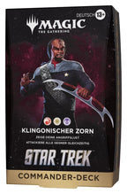 Magic the Gathering Star Trek Commander Decks Case (4) german
