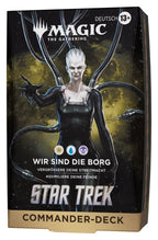 Magic the Gathering Star Trek Commander Decks Case (4) german