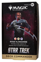 Magic the Gathering Star Trek Commander Decks Case (4) french