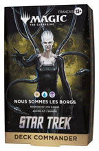 Magic the Gathering Star Trek Commander Decks Case (4) french