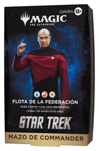 Magic the Gathering Star Trek Commander Decks Case (4) spanish
