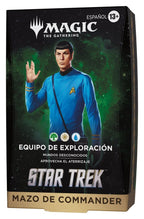 Magic the Gathering Star Trek Commander Decks Case (4) spanish