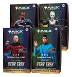 Magic the Gathering Star Trek Collector's Edition Commander Decks Case (4) english