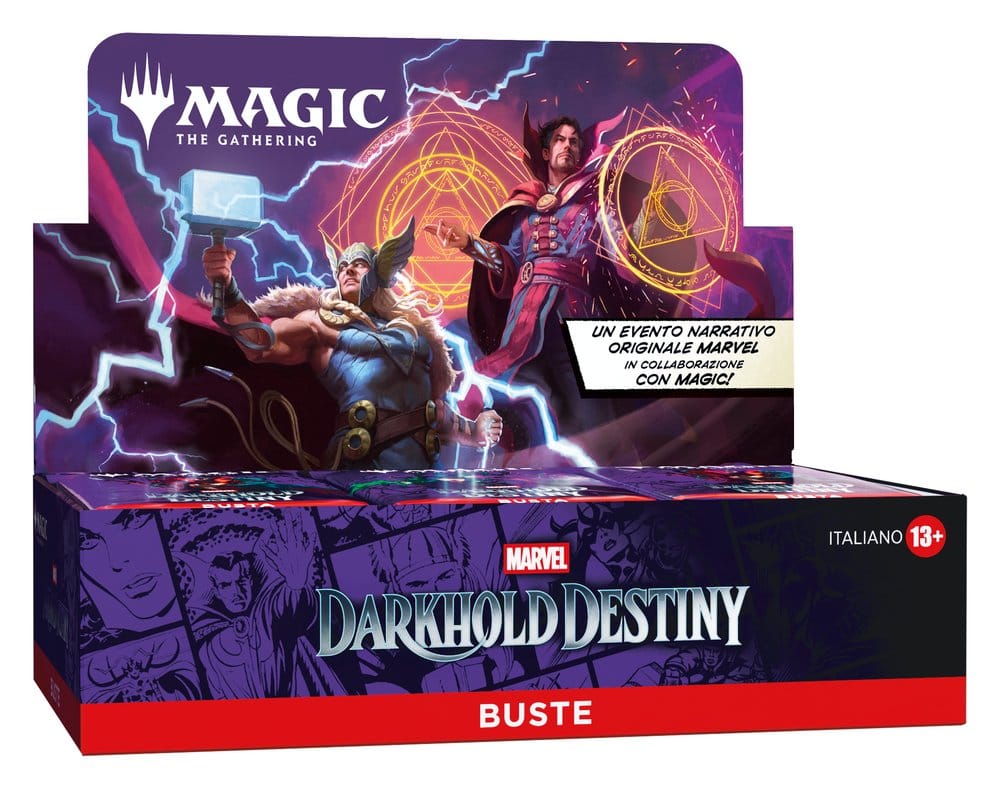 Magic the Gathering Marvel: Destino del Darkhold Play Booster Display (30) italian