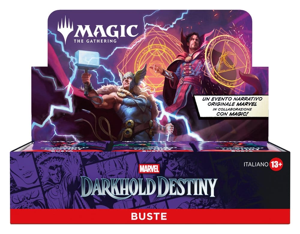 Magic the Gathering Marvel: Destino del Darkhold Play Booster Display (30) italian