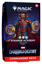 Magic the Gathering Marvel: Darkhold Destiny Commander Decks Case (4) english