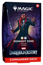 Magic the Gathering Marvel: Darkhold Destiny Commander Decks Case (4) english