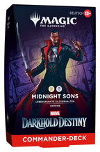 Magic the Gathering Marvel: Darkhold Destiny Commander Decks Case (4) german