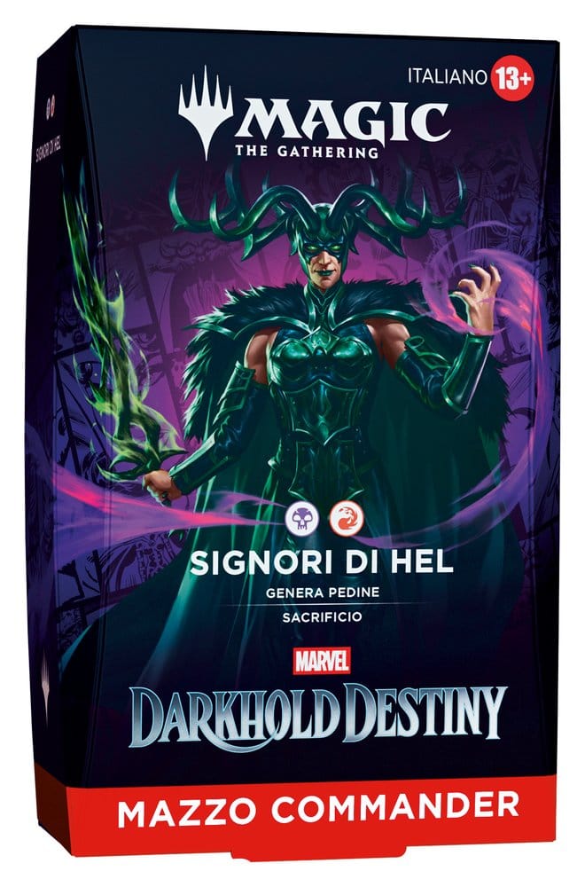 Magic the Gathering Marvel: Destino del Darkhold Commander Decks Case (4) italian