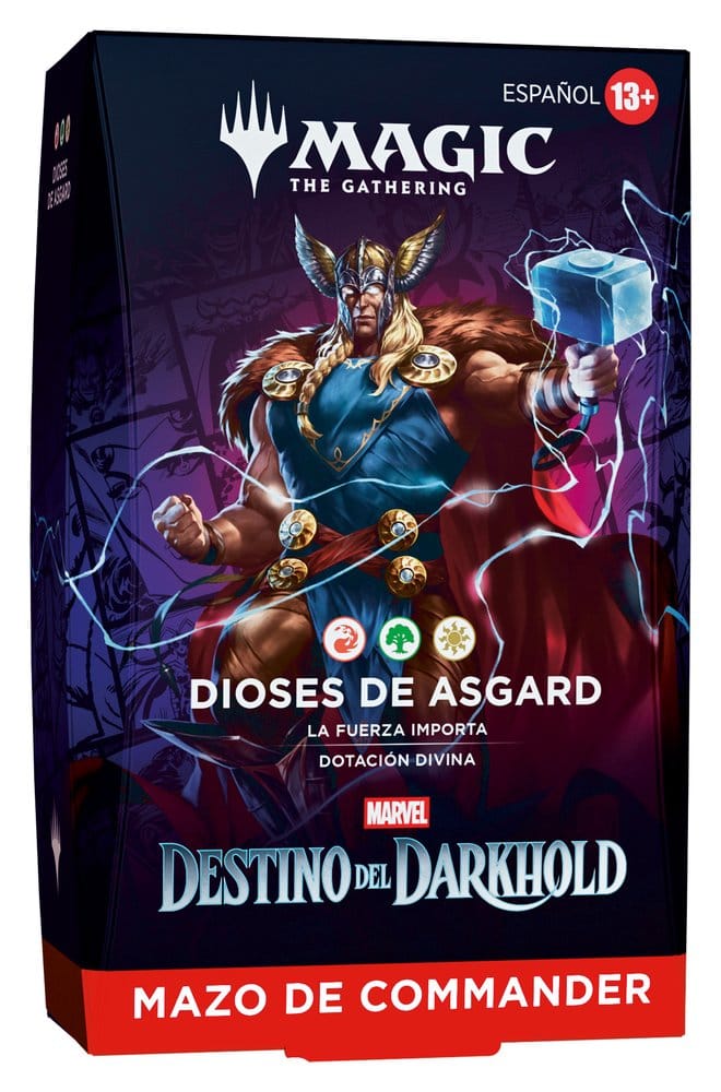 Magic the Gathering Marvel: Destino del Darkhold Commander Decks Case (4) spanish