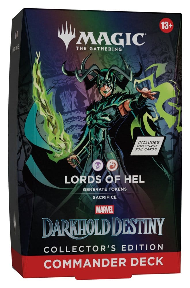 Magic the Gathering Marvel: Darkhold Destiny Collector's Edition Commander Decks Case (4) english