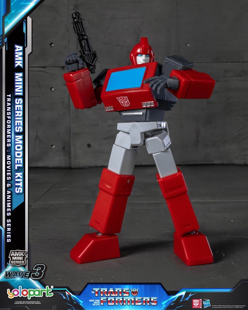 Transformers Generation One AMK Mini Series Plastic Model Kit Wave 3 Ironhide G1 11 cm