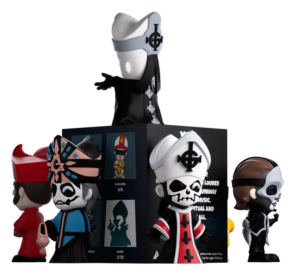 Ghost Mini Figures 8 cm Blind Box Display (7)