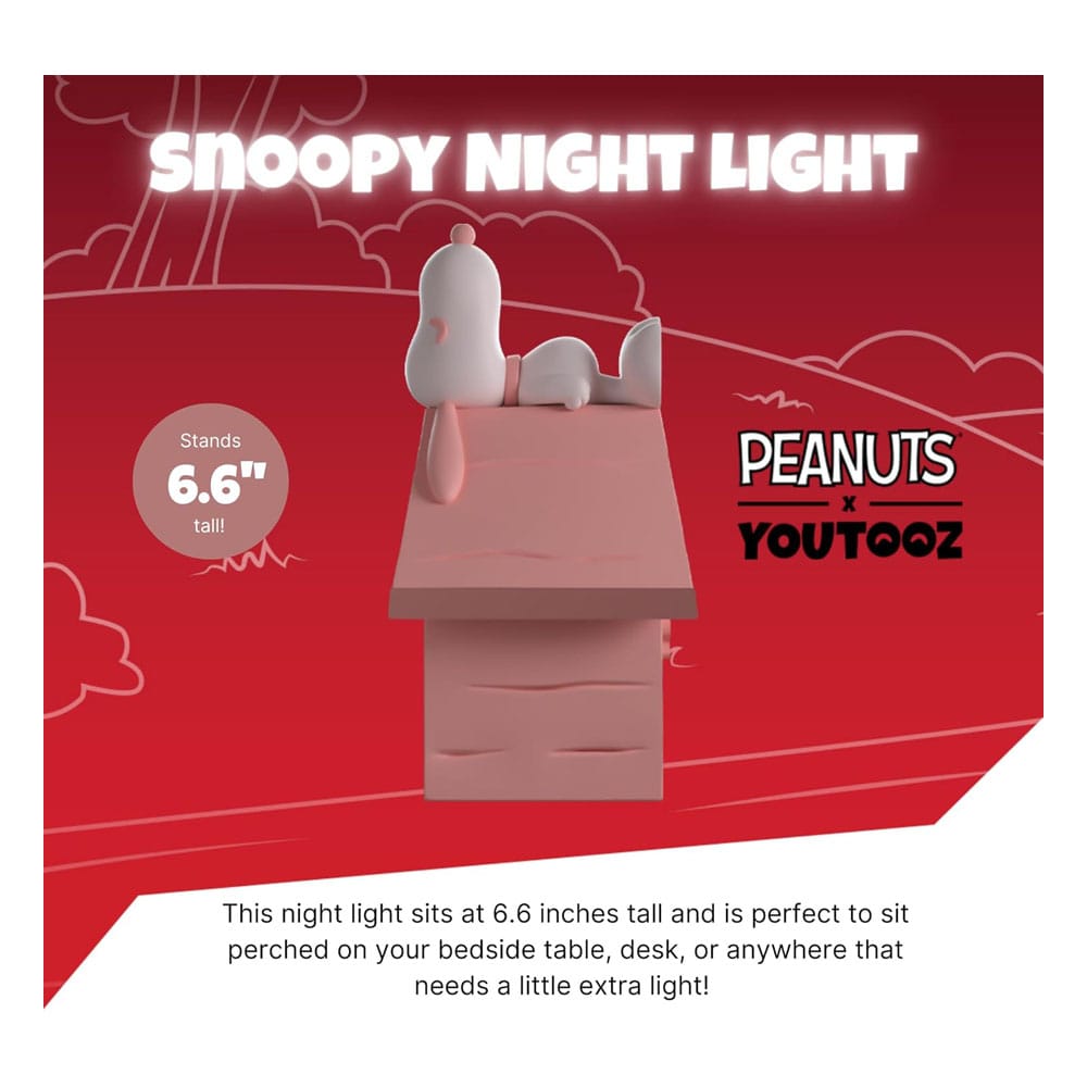 Peanuts Night Light Snoopy 17 cm