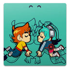 Scott Pilgrim Pin Badge Scott & Ramona Kissing 5 cm