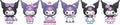Sanrio Kuromi Party Series Mini Figures Kuromi  5 cm Blind Box Display (12)