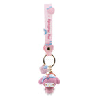Sanrio Peach Series Keychain with Hand Strap Hello Kitty and Friends Display (12)